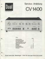 Dual CV-1400-Service-Manual 